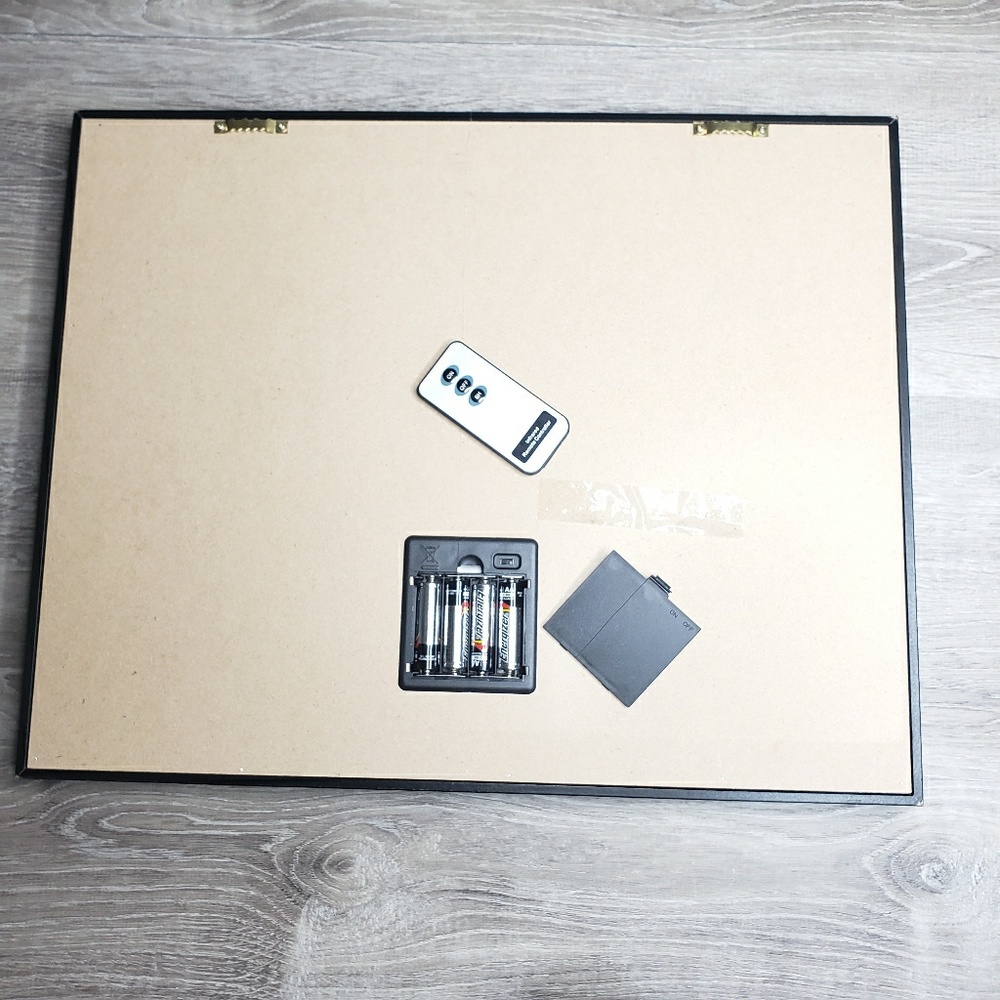 Thomas kinkade fiber optic light picture W remote - Picture 2 of 8